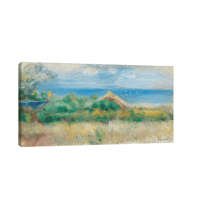 Paysage avec fond de mer, Pierre-Auguste Renoir - ArtDeco Canvas