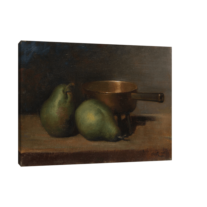 Pears and Casserole, Ottilie Wilhelmine Roederstein - ArtDeco Canvas