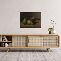 Pears and Casserole, Ottilie Wilhelmine Roederstein - ArtDeco Canvas