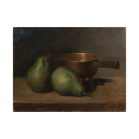 Pears and Casserole, Ottilie Wilhelmine Roederstein - ArtDeco Canvas