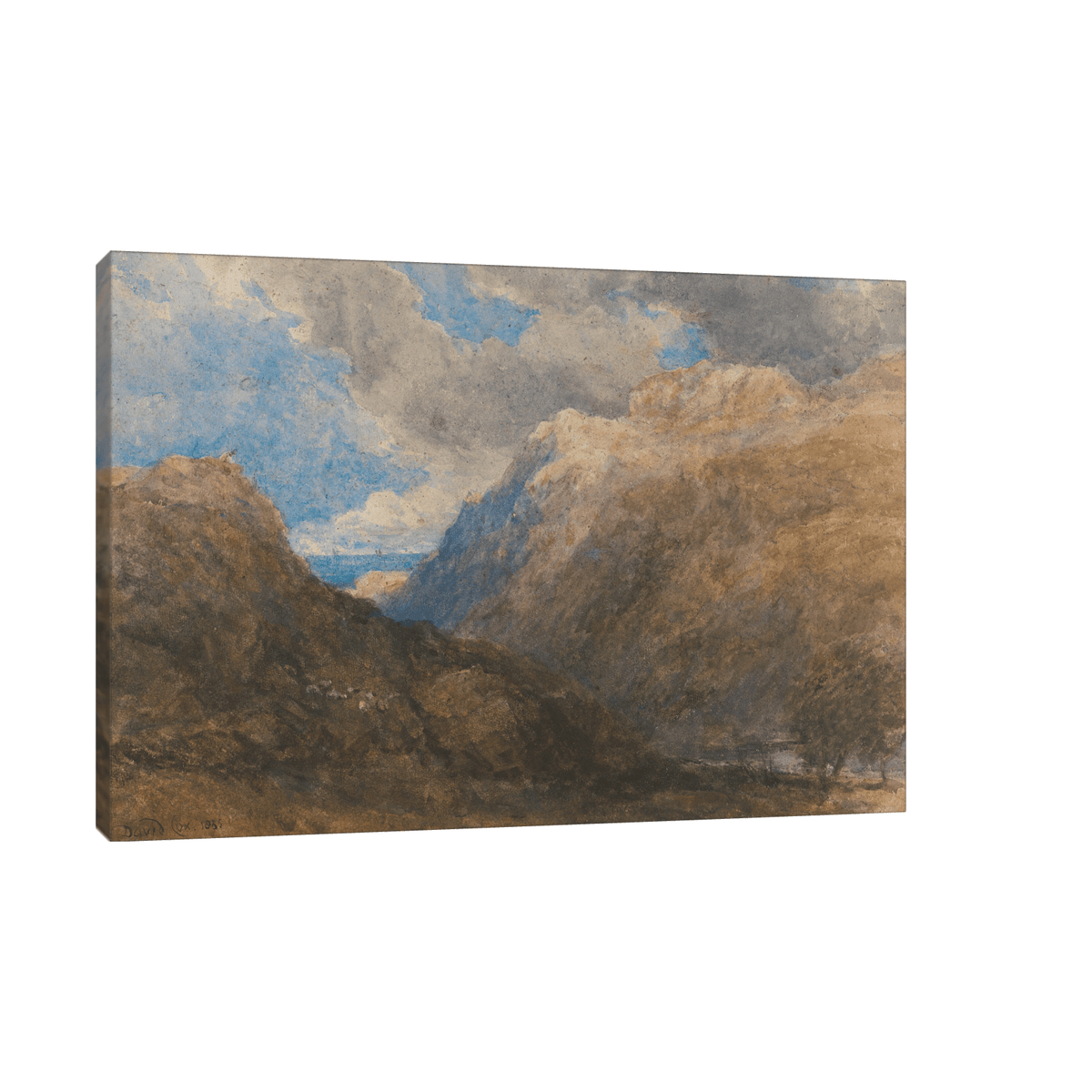 Penmanmawr, David Cox - ArtDeco Canvas