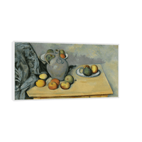 Pichet Et Fruits Sur Une Table, Paul Cézanne - ArtDeco Canvas