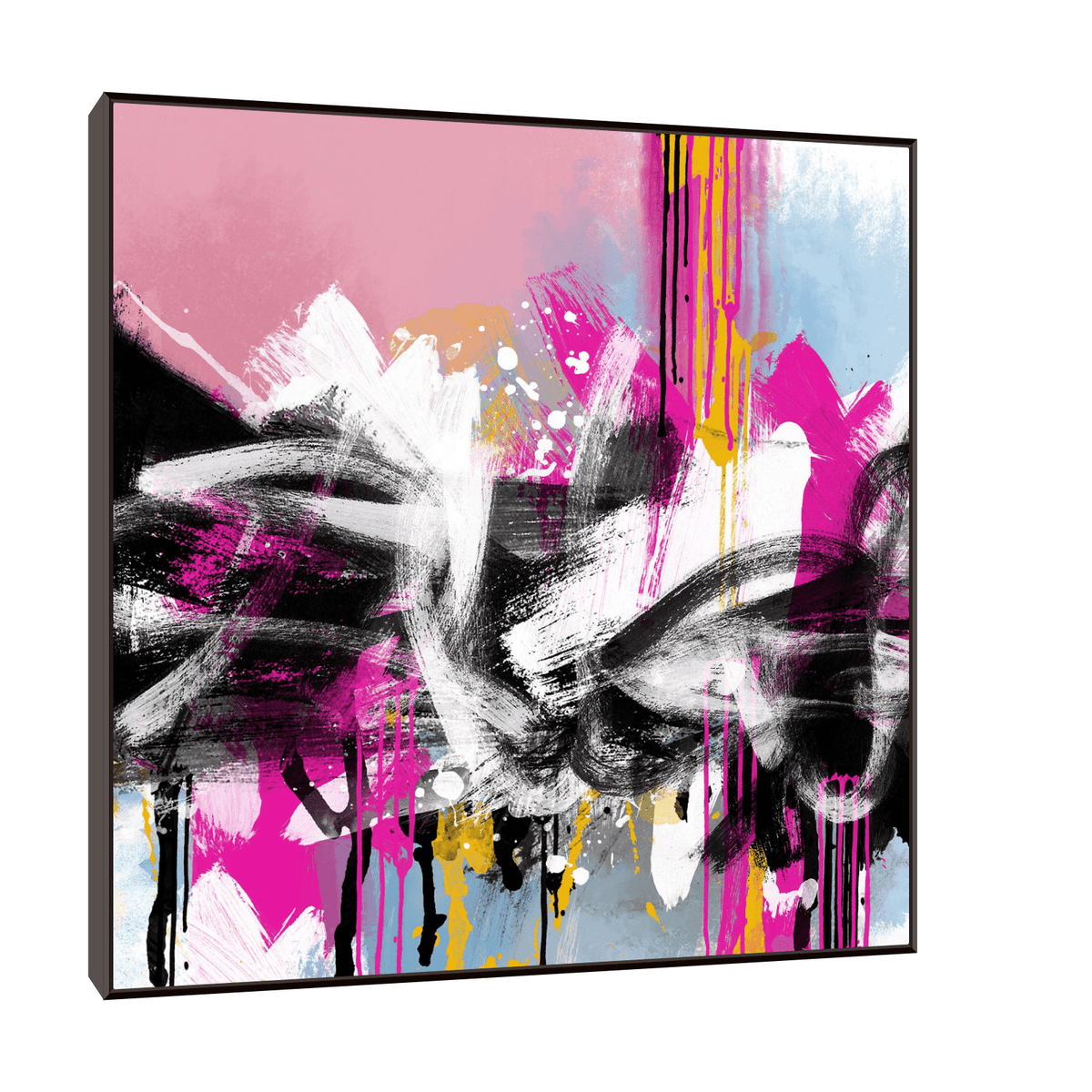 Pink composition - ArtDeco Canvas