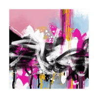 Pink composition - ArtDeco Canvas