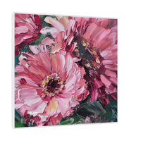 Pink flowers ll - ArtDeco Canvas