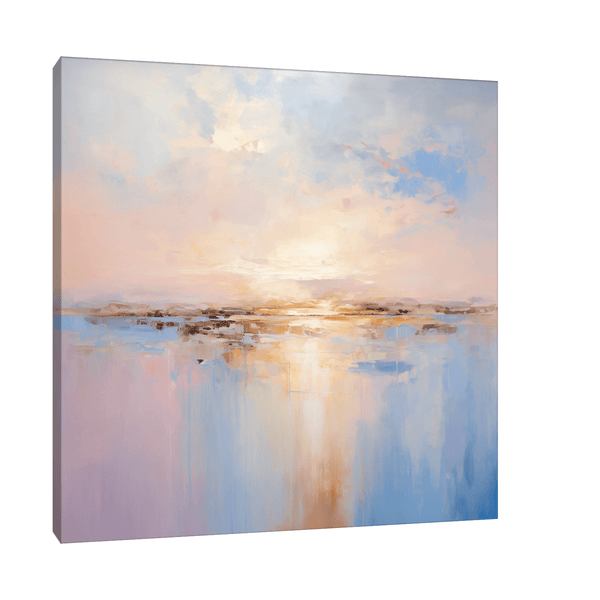 Pink horizon - ArtDeco Canvas