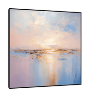 Pink horizon - ArtDeco Canvas