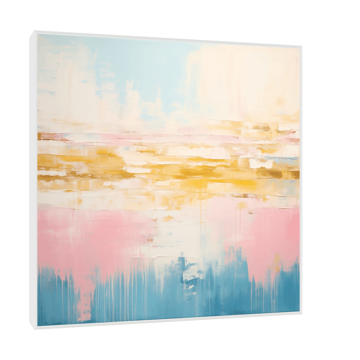 Pink reflection - ArtDeco Canvas