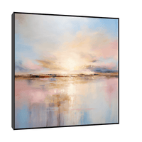 Pink sunrise - ArtDeco Canvas