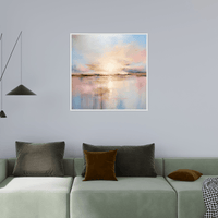 Pink sunrise - ArtDeco Canvas