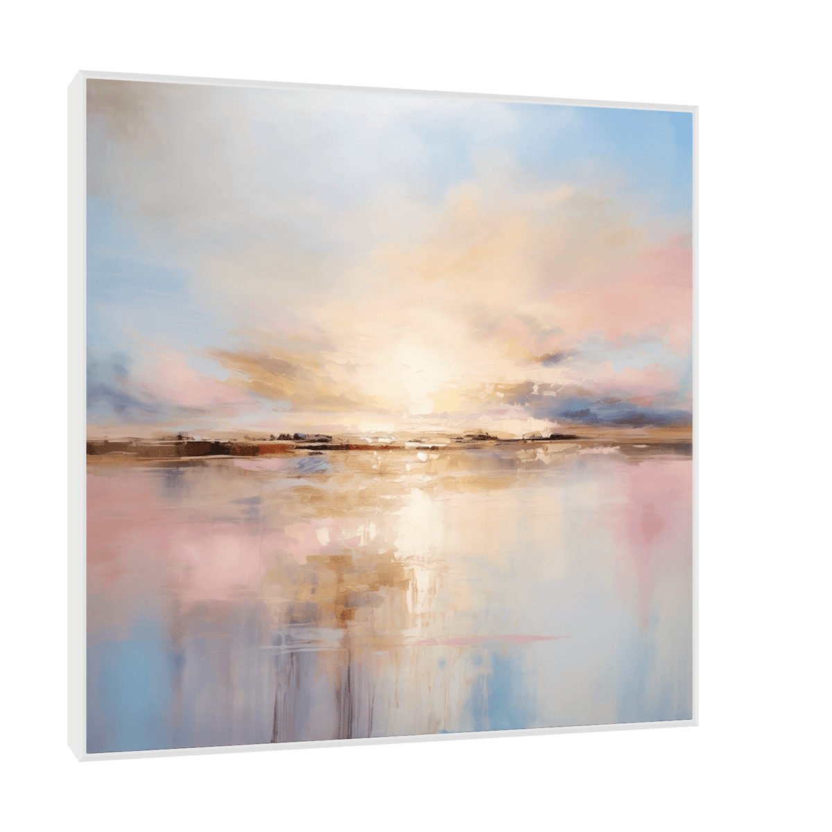 Pink sunrise - ArtDeco Canvas