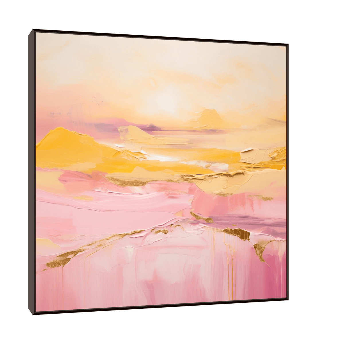 Pink valley - ArtDeco Canvas