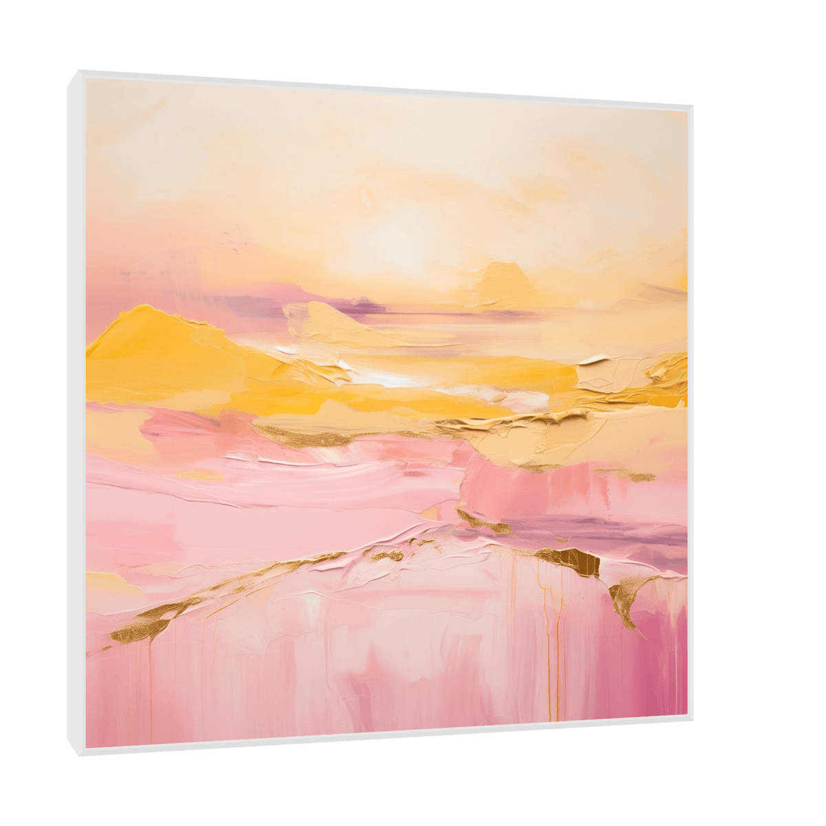 Pink valley - ArtDeco Canvas