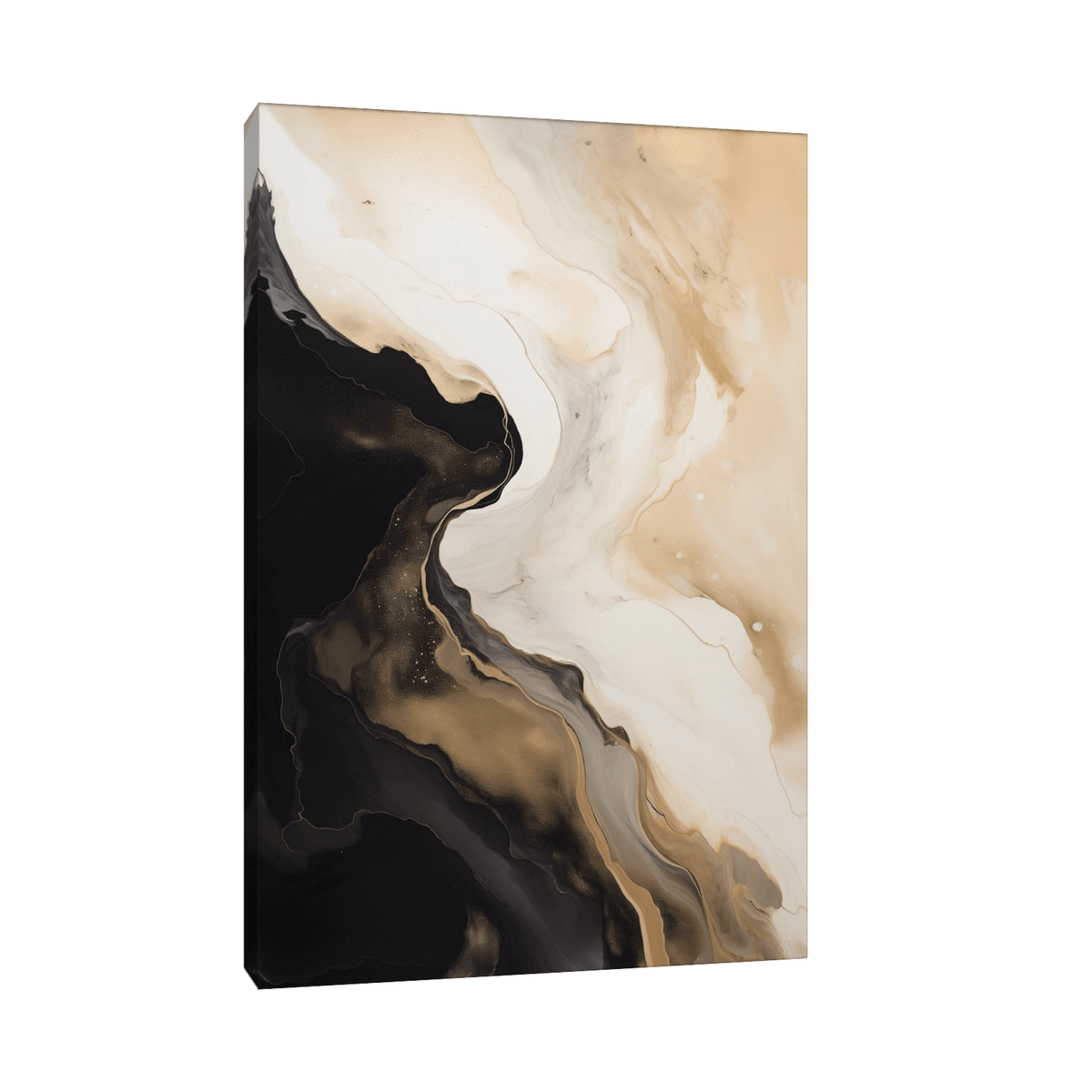 Polluted water - ArtDeco Canvas