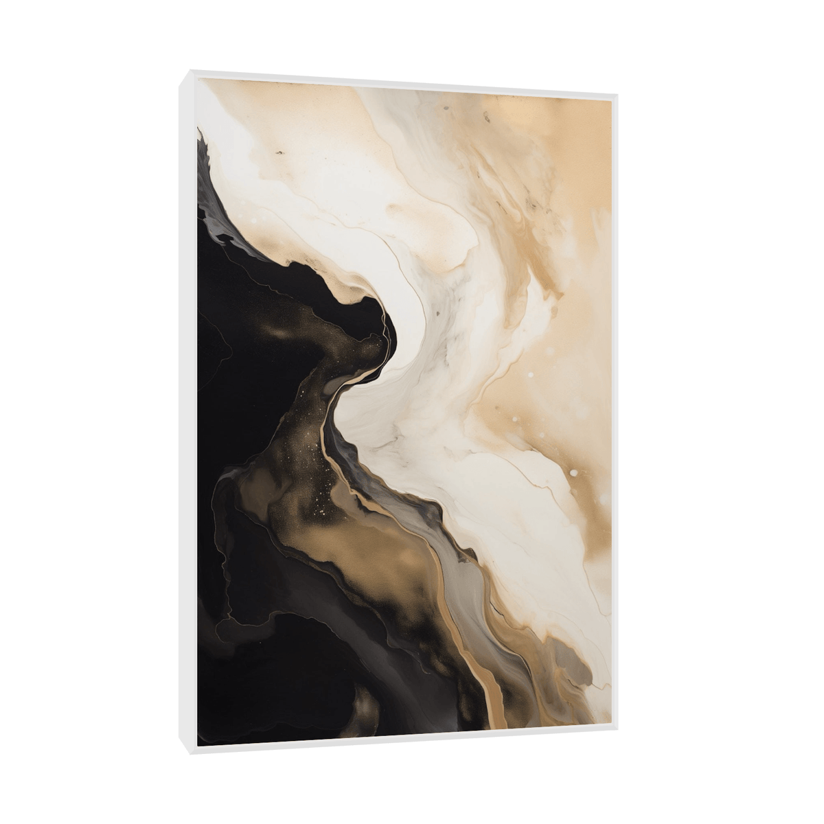 Polluted water - ArtDeco Canvas