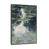 Pond with Water Lilies, Claude Monet - ArtDeco Canvas