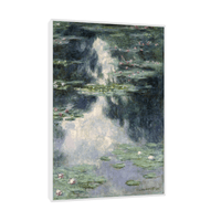 Pond with Water Lilies, Claude Monet - ArtDeco Canvas