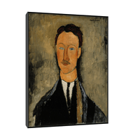 Portrait Of The Artist Léopold Survage, Amedeo Modigliani - ArtDeco Canvas