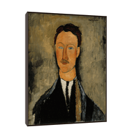 Portrait Of The Artist Léopold Survage, Amedeo Modigliani - ArtDeco Canvas