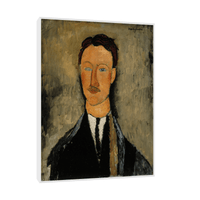 Portrait Of The Artist Léopold Survage, Amedeo Modigliani - ArtDeco Canvas