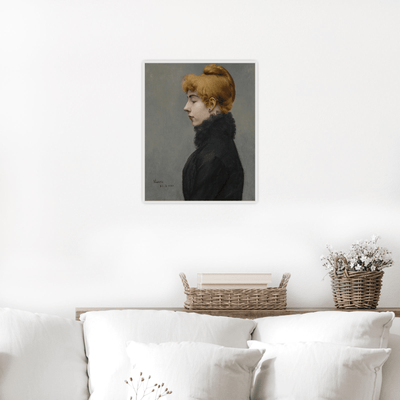 Portrait of a Lady, Charles Maurin - ArtDeco Canvas