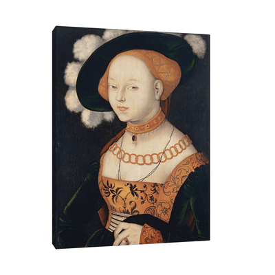 Portrait of a Lady, Hans Baldung - ArtDeco Canvas