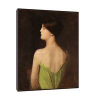 Portrait of a woman, Louis Picard - ArtDeco Canvas