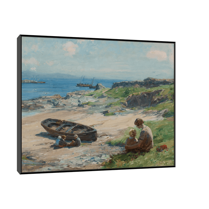 Portrigh Bay, Carradale, William Pratt - ArtDeco Canvas