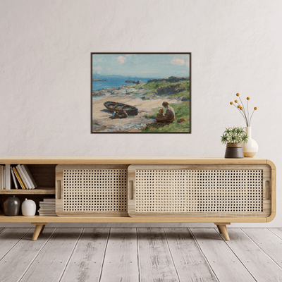 Portrigh Bay, Carradale, William Pratt - ArtDeco Canvas