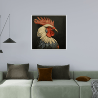 Proud rooster - ArtDeco Canvas