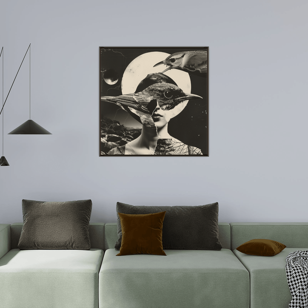 Psycho - ArtDeco Canvas