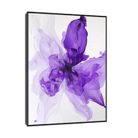 Purple flower lll - ArtDeco Canvas