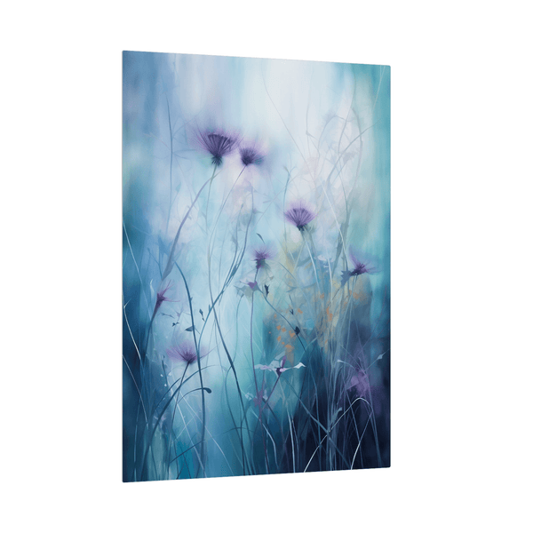 Purple flowers - ArtDeco Canvas