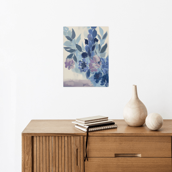 Purple flowers ll - ArtDeco Canvas