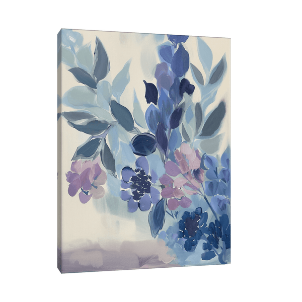 Purple flowers ll - ArtDeco Canvas