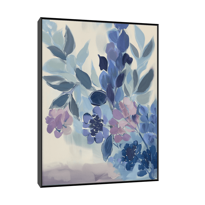 Purple flowers ll - ArtDeco Canvas