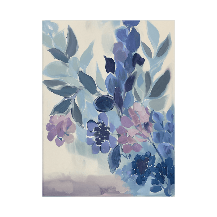 Purple flowers ll - ArtDeco Canvas