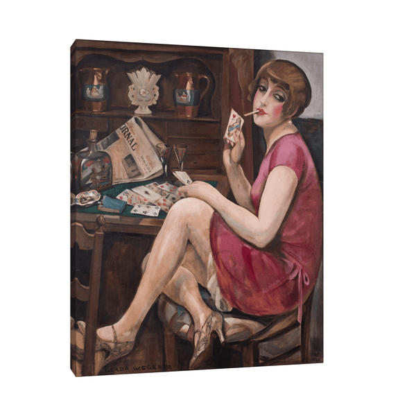 Queen of Hearts, Gerda Wegener - ArtDeco Canvas