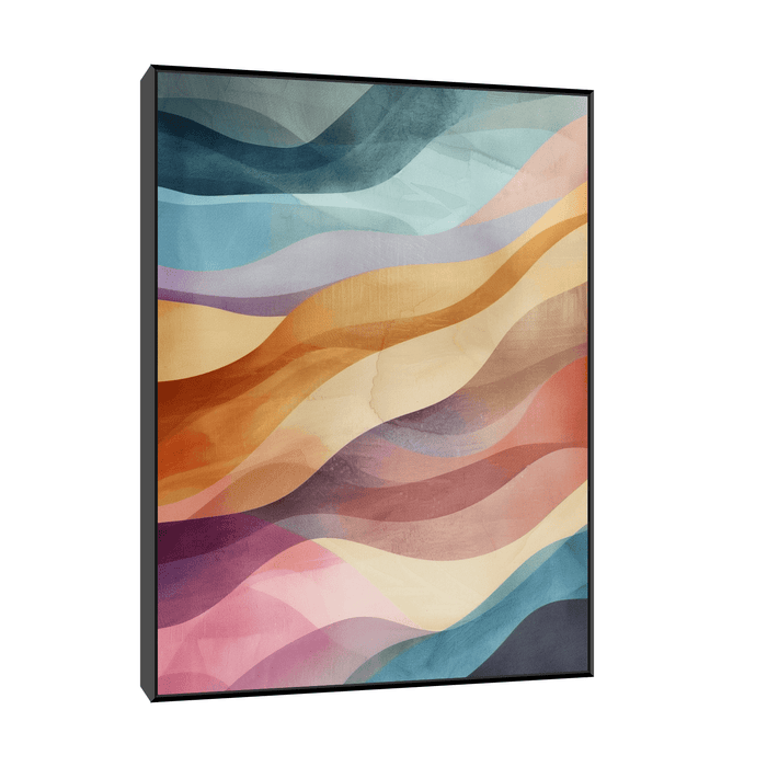 Rainbow colors - ArtDeco Canvas
