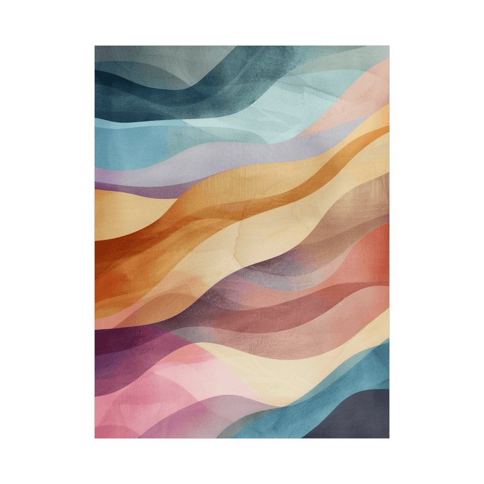 Rainbow colors - ArtDeco Canvas