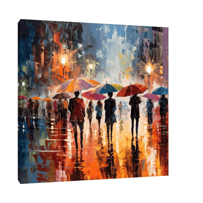 Rainy night ll - ArtDeco Canvas