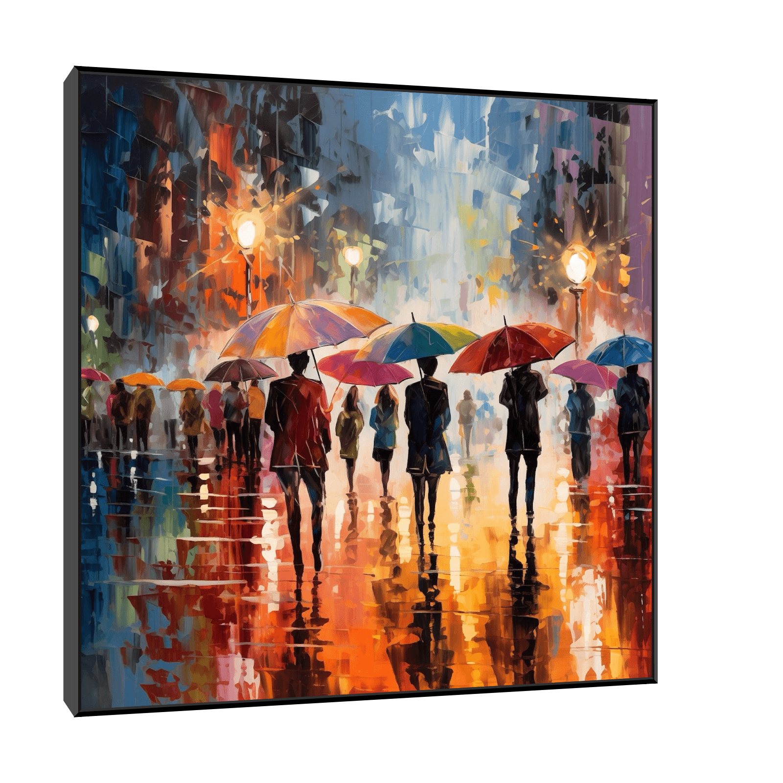Rainy night ll - ArtDeco Canvas