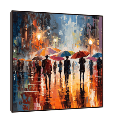 Rainy night ll - ArtDeco Canvas