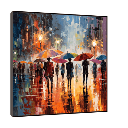Rainy night ll - ArtDeco Canvas