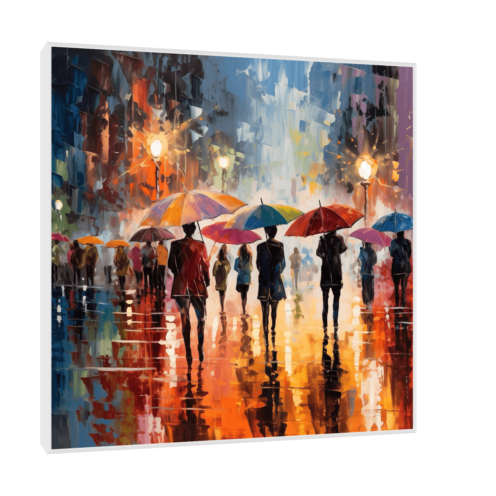 Rainy night ll - ArtDeco Canvas