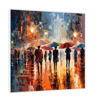 Rainy night ll - ArtDeco Canvas