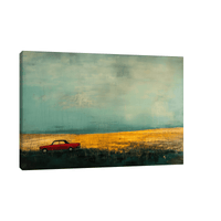 Red car - ArtDeco Canvas