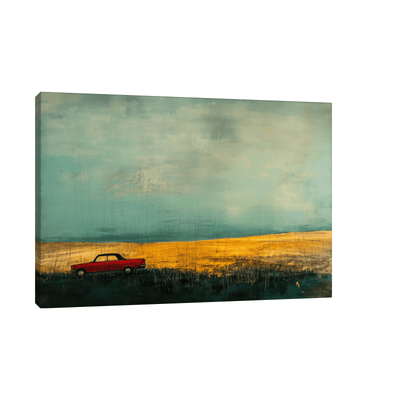 Red car