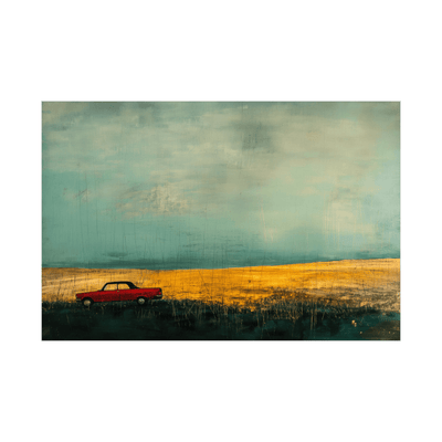 Red car