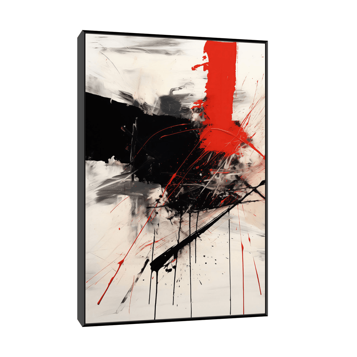 Red expression - ArtDeco Canvas